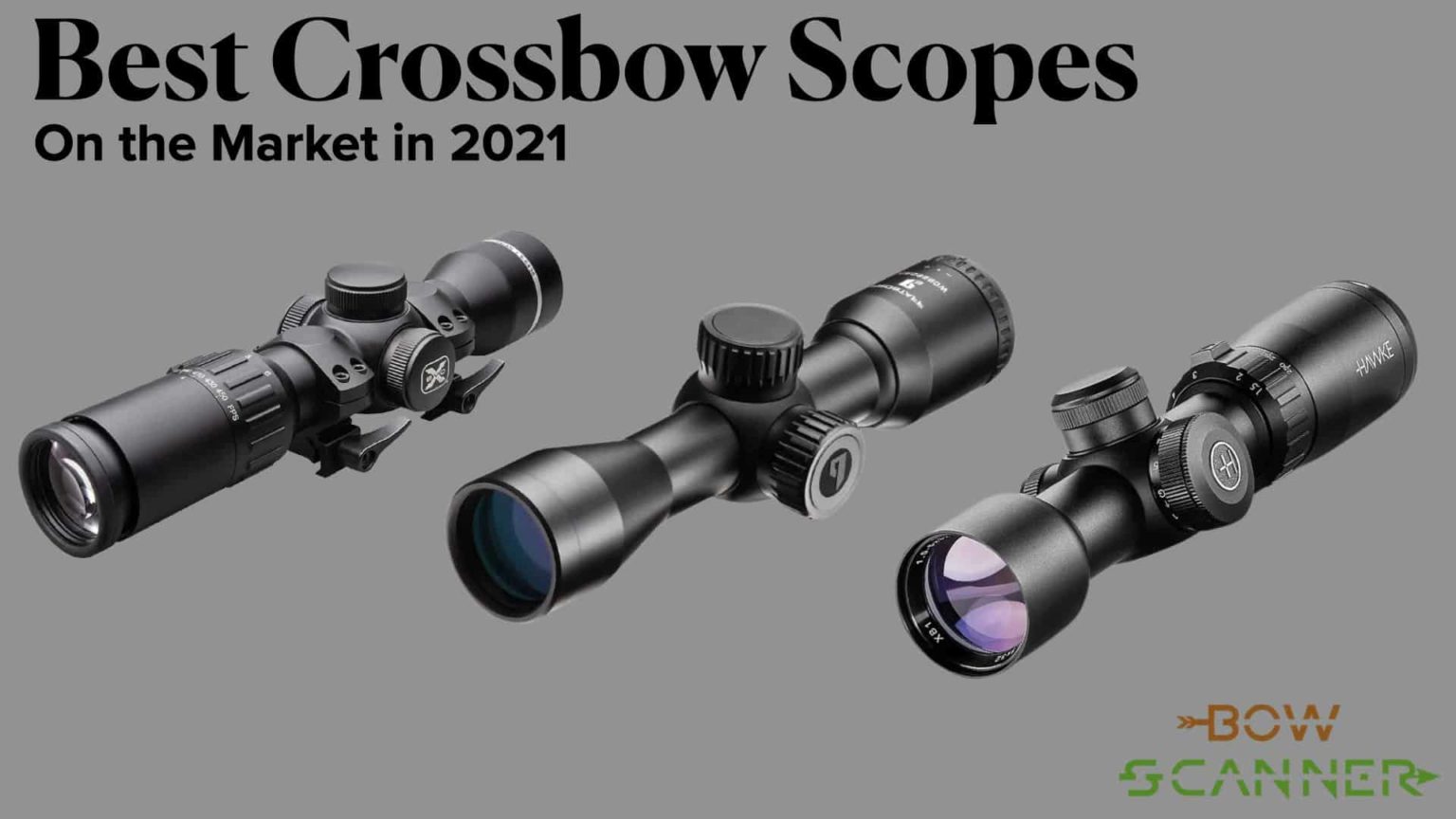 Best Crossbow Scopes For Hunting Review [2021] BowScanner