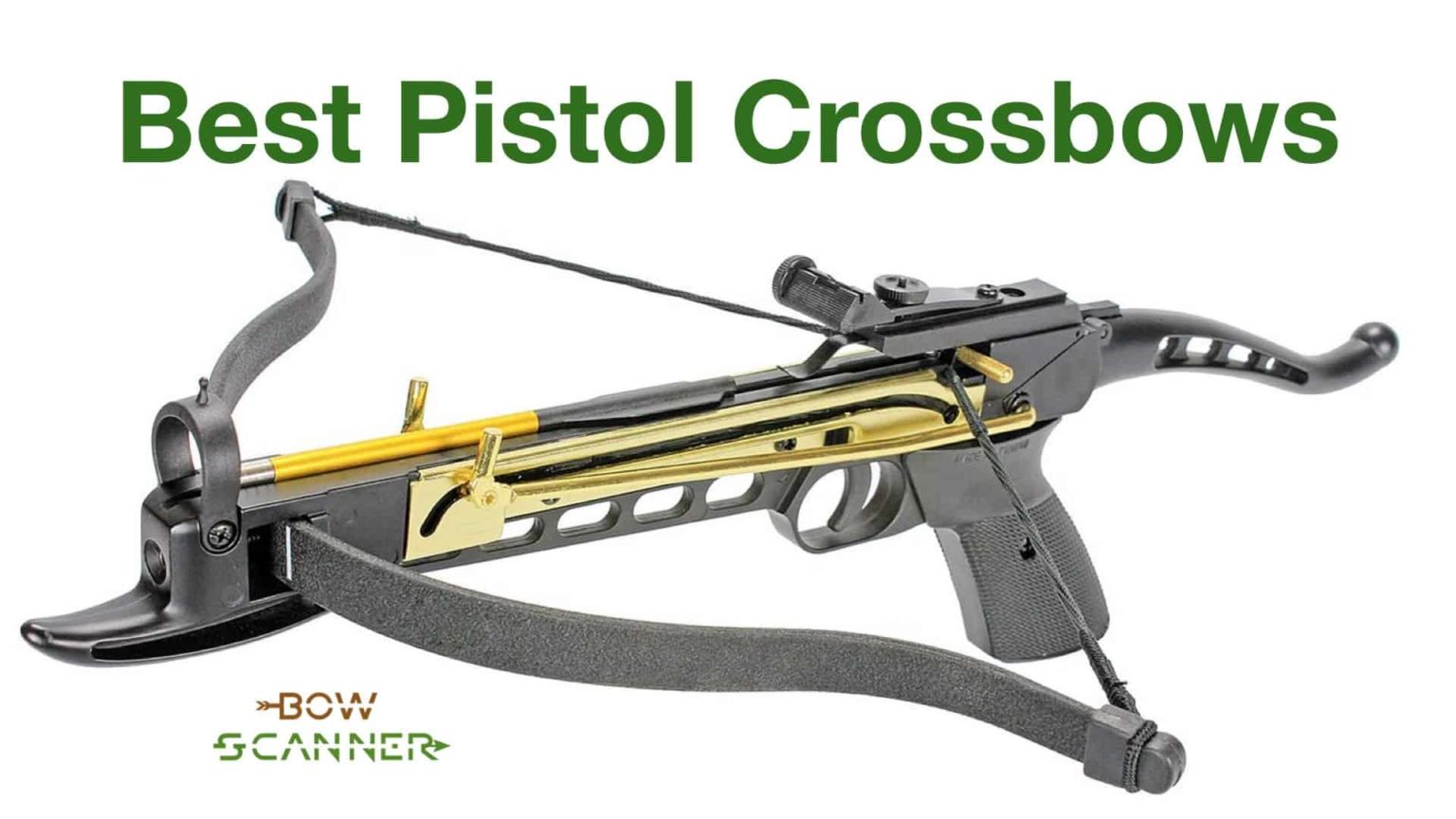 best pistol crossbow bolts