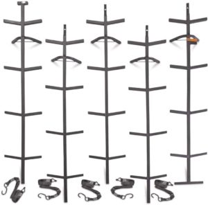 Best cheap climbing sticks are the Guide Gear full-step climbing sticks