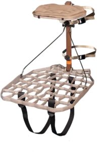 Best hang on tree stand on the market is the Lone Wolf Alpha Hang on II tree stand