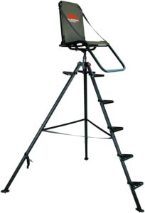 Best tripod deer stand on the market is the millennium treestands T-100 tripod