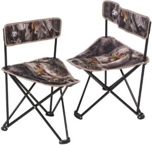 Most lightweight blind hunting chairs are the Redcamp 2-pack tripod hunting chairs